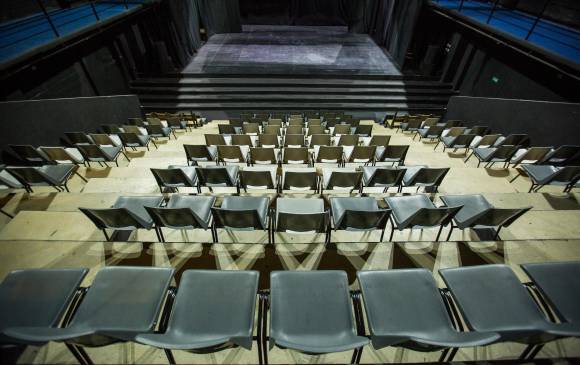 Las funciones presenciales se hacen en la sede del Matacandelas, a las 7:00 p.m. Foto: Edwin Bustamante Restrepo