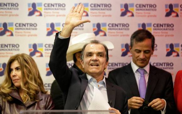 Óscar Iván Zuluaga, candidato presidencial del Centro Democrático. FOTO COLPRENSA
