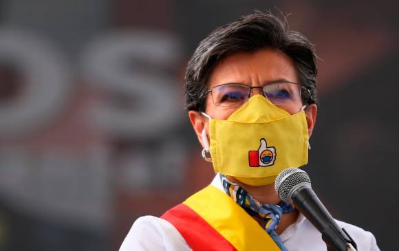La alcaldesa de Bogotá, Claudia López. FOTO COLPRENSA