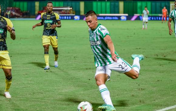 Álex Castro, una de las alternativas de Nacional para el duelo de hoy. FOTO Dimayor