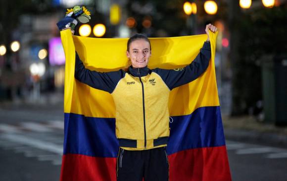 La colombiana recibirá su medalla de forma oficial este sábado, antes de la clausura de los Juegos. FOTOS COMITÉ OLÍMPICO COLOMBIANO