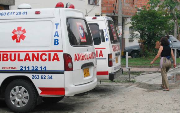 Los equipos de la ambulancia estaban avaluados en $60 millones. Foto: El Colombiano (imagen de referencia) 