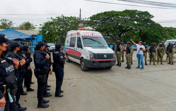 En el motín registrado en la Penitenciaría del Litoral otras 25 personas resultaron heridas. FOTO EFE