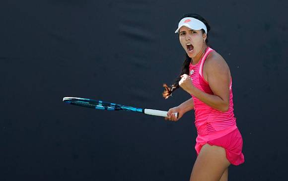Era la segunda vez que María Camila Osorio intentaba a acceder al cuadro principal de Australia. FOTO FEDECOLTENIS