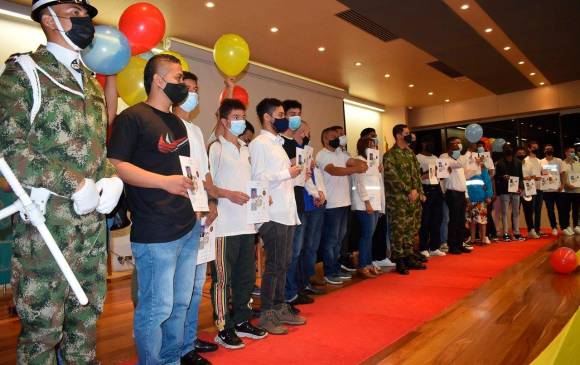 52.000 víctimas han sido beneficiadas en Colombia con la entrega gratuita de la libreta militar. FOTO: CORTESÍA UARIV
