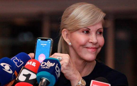 Dilian Francisca Toro, directora del Partido de La U FOTO COLPRENSA/CAMILA DÍAZ