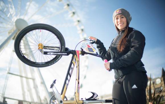 Mariana Pajón, múltiple campeona mundial. FOTO: CORTESÍA
