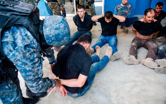 Los militares colombianos están detenidos desde el 8 de julio, un día después de la muerte del expresidente Moïse. FOTO EFE