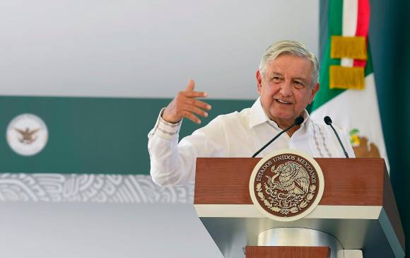El presidente de México, Andrés Manuel López Obrador, ha pedido en varias ocasiones que los “tesoros” de México sean devueltos. Foto: EFE