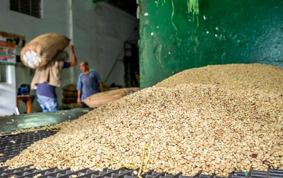 El precio interno de la carga de 125 kilos de café en Colombia es de $1,7 millones, y en la bolsa de Nueva York la libra se cotiza a US$1,87. FOTO Juan Antonio Sánchez