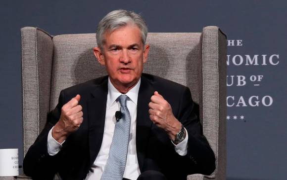 El presidente de la FED, Jerome Powell, desestimó este año una contracción de la economía estadounidense tras la nueva política restrictiva dada a conocer ayer. FOTO CORTESÍA