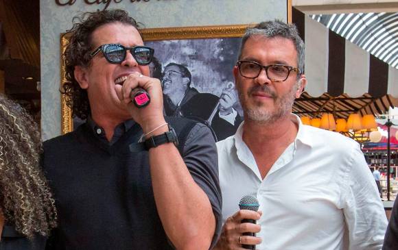 Carlos Vives y Guillermo Vives. FOTO Edwin Bustamante 