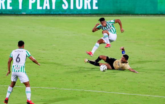 Con anotación de Yeison Guzmán supero 1-0 a Águilas Doradas de Rionegro. FOTO: Jaime Pérez 