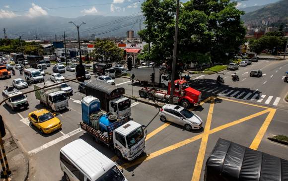 La medida del Pico y Placa comenzará su periodo sancionatorio a partir del próximo 20 de septiembre. FOTO: EL COLOMBIANO