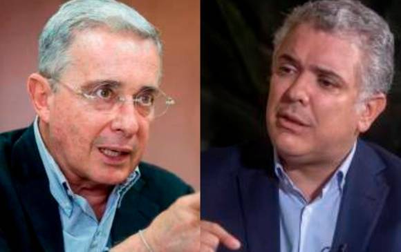Álvaro Uribe e Iván Duque FOTOS COLPRENSA
