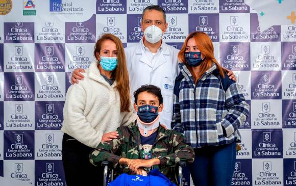 Egan ganó la batalla; continuará su recuperación en casa