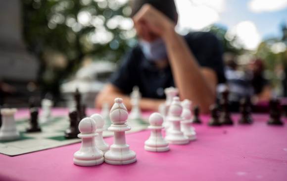 Una partida de ajedrez puede durar 8 horas. FOTO Camilo Suárez