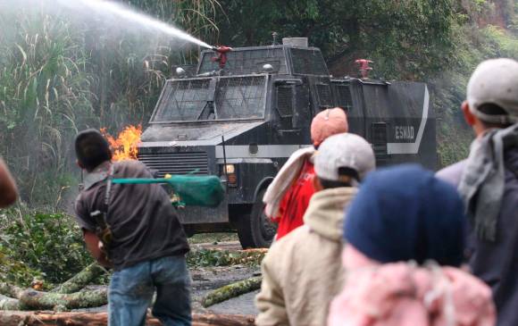 Los actos vandálicos de los últimos meses afectaron las cifras de las aseguradoras, según Fasecolda. FOTO Colprensa
