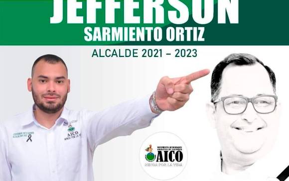 El nuevo alcalde es sobrino del fallecido candidato Leiderman Ortiz, que falleció el pasado 26 de mayo. FOTO Cortesía