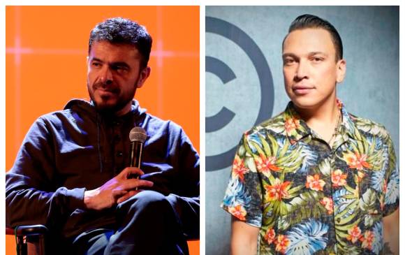 Diego Camargo y Tato Devia fueron atracados en la noche del martes. Foto: Cortesía