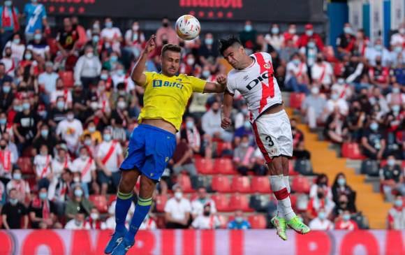 Falcao García ya completa tres goles con la camiseta del Rayo Vallecano. El colombiano, desde su llegada, demostró empatía con los hinchas del equipo que ahora es quinto en España. FOTO GETTY