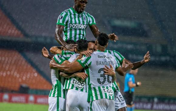 Nacional ganó los dos partidos de esta fase, 2-0 en Paraguay y 3-0 este jueves en el estadio Atanasio Girardot. FOTO JUAN ANTONIO SÁNCHEZ OCAMPO 