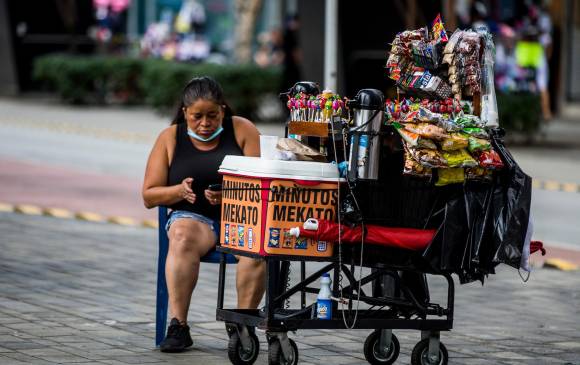 Desempleo femenino e informalidad, dos grandes dificultades del mercado laboral colombiano. FOTO: JULIO CÉSAR HERRERA
