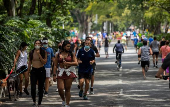 Para asistir a las ciclovías será indispensable el uso de tapabocas y evitar aglomeraciones. Foto: Camilo Suárez