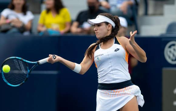 María Camila Osorio hizo un gran torneo en Monterrey. FOTO EFE