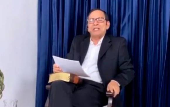 El pastor de la iglesia Berea en el Atlántico, Gabriel Alberto Ferrer, se voló con el dinero que recaudó, según denuncias. FOTO COLPRENSA