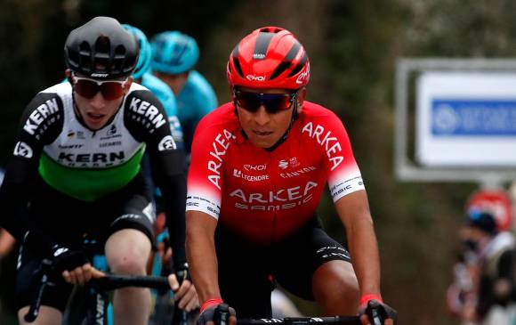 El boyacense Nairo Quintana ha sido uno de los grandes animadores del Tour en los últimos años. En la presente temporada se consagró campeón de la Vuelta a Asturias. FOTO EFE