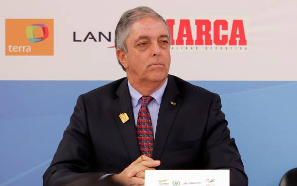 El exdirector de Coldeportes, Andrés Botero Phillipsbourne, fue imputado por presunto detrimento patrimonial en un contrato que suma 27.923 millones de pesos. FOTO: COLPRENSA