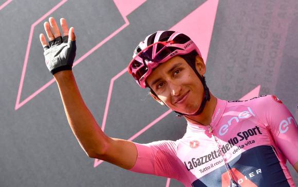 Egan Bernal. FOTO: EFE