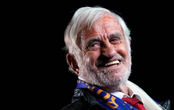 El actor Jean-Paul Belmondo fue un icono de la Nueva Ola Francesa. FOTO: EFE.