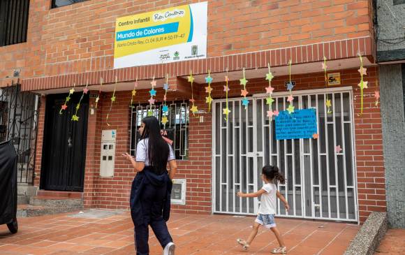 El programa Buen Comienzo es la estrategia del Municipio de Medellín encargada de atender a la primera infancia más vulnerable. Su red está compuesta por 422 sedes. FOTO CAMILO SUÁREZ