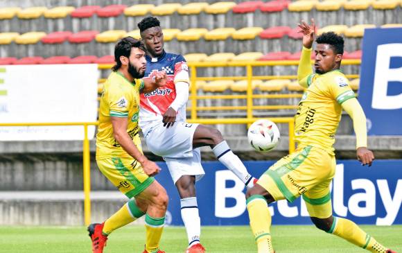 Leones ya logró un ascenso a la A, lo hizo en el 2017 y estuvo durante un año en primera división. FOTO dimayor