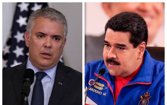 Iván Duque expresó que no reconocerá al gobierno de Nicolás Maduro mientras sea presidente de Colombia. FOTO Colprensa
