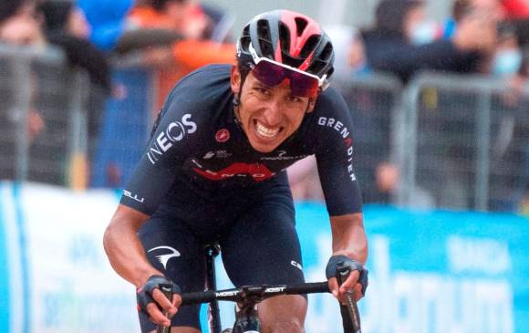 Egan Bernal será el jefe de filas de su equipo para la Vuelta a España. Se siente motivado ante el desafío. FOTO: EFE