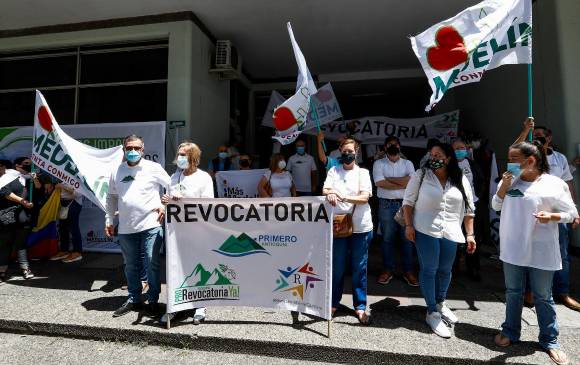 La posesión de la Secretaria de Salud Ad Hoc para la recolección de firmas destraba el proceso de revocatoria que estaba parado desde el pasado 23 de junio. FOTO MANUEL SALDARRIAGA