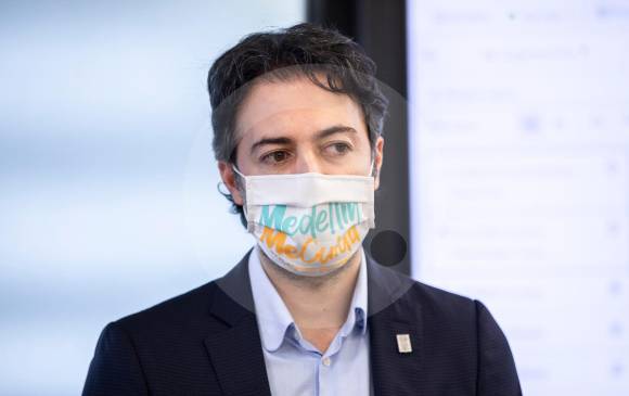 El alcalde Daniel Quintero se había declarado impedido para hacerle seguimiento a esos protocolos. FOTO: EL COLOMBIANO