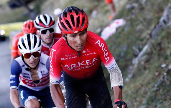 Nairo Quintana, campeón del Giro de Italia en 2014 y la Vuelta a España en 2016, liderará al Arkea Samsic en el Tour de Francia. FOTO EFE 