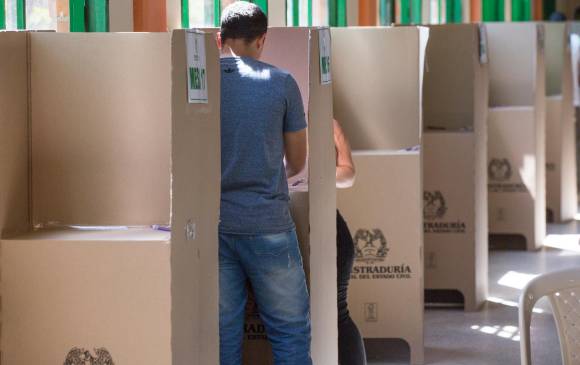 En estos comicios los tarjetones de Senado y Cámara estarán separados y habrá urnas distintas para depositar cada uno de ellos. Además habrá urna para las consultas. FOTO Edwin Bustamante
