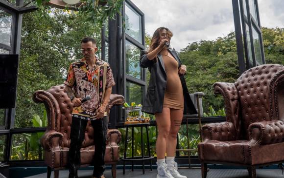 En un ambiente distendido, la pareja habló de sus proyectos musicales y del ser padres. FOTO camilo suárez