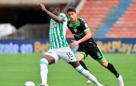Yerson Mosquera, jugador de Atlético Nacional. FOTO DIMAYOR