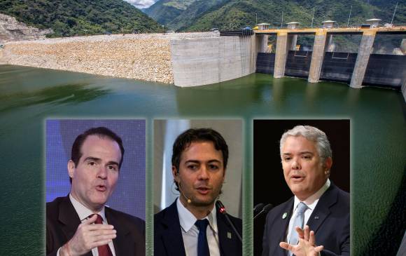 Mientras avanzan las obras de Hidroituango, las discusiones en torno a la obra continúan. El presidente del BID (izquierda) llamó la atención sobre la incertidumbre en la obra. FOTO Getty-El colombiano