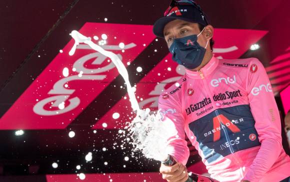 Egan retomará este miércoles el Giro como líder de la competencia y buscará seguir defendiendo ese primer lugar en la general para llegar con opciones de ganar a la última semana. FOTO efe