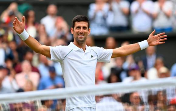 Djokovic ha ganado los tres Grand Slam que se han disputado hasta ahora: Australia, Roland Garros y Wimbledon. FOTOS EFE