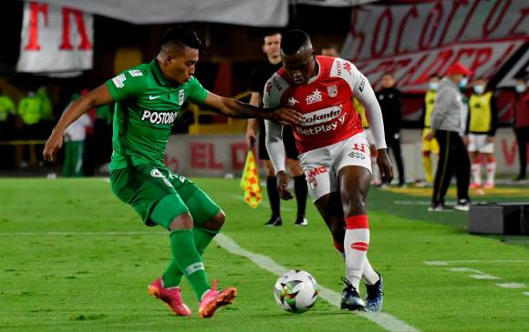 Sebastián Gómez fue uno de los jugadores de Nacional con mejor rendimiento. FOTO DIMAYOR