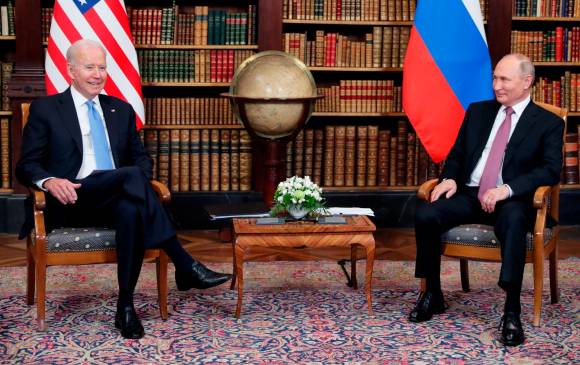 Los líderes de Rusia y Estados Unidos se encuentran en su primera cumbre internacional. Foto: EFE