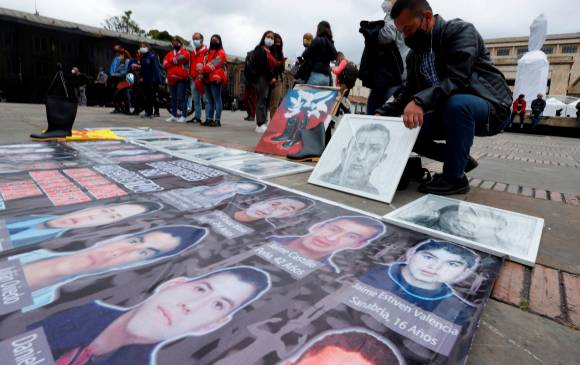 Medicina Legal ha registrado en total 2.473 desaparecidos en Colombia en 2021. Foto: EFE.